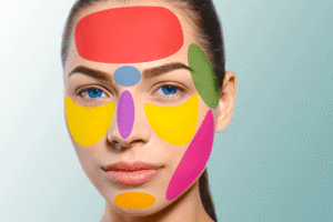 acne face mapping