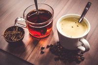 hydroquinone tea coffee